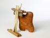 cow-hide-folding-stool-folded-up