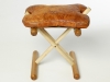 cow-hide-folding-stool